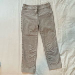 LOFT Marisa Straight Cropped Pant